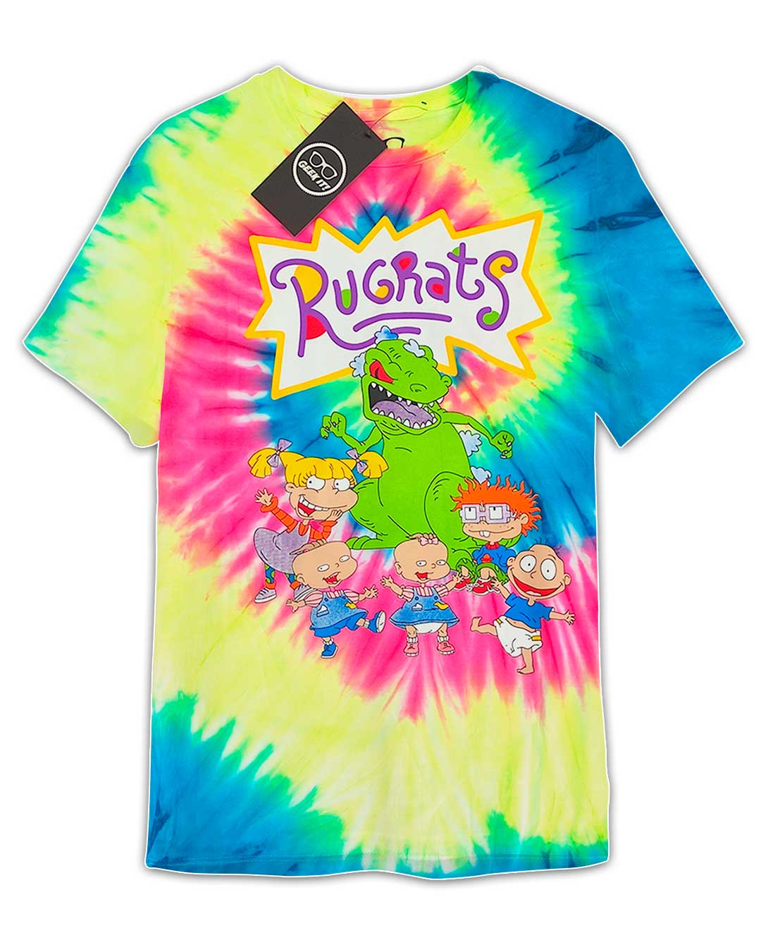 rugrats shirt tie dye